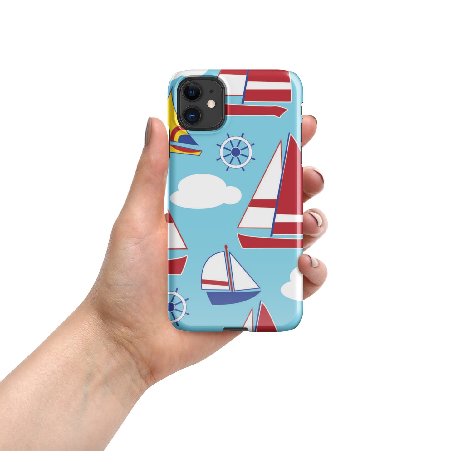 Sailboat Splash Snap case for iPhone®