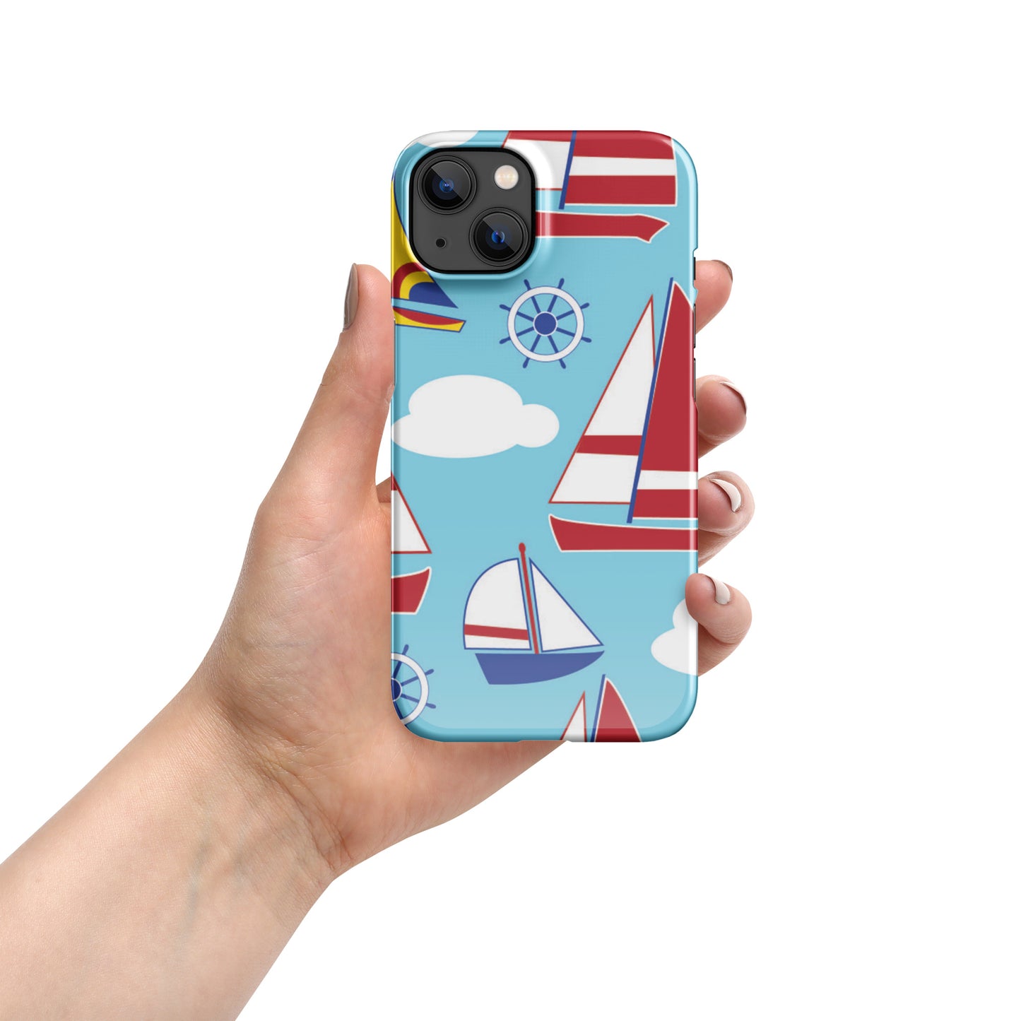 Sailboat Splash Snap case for iPhone®