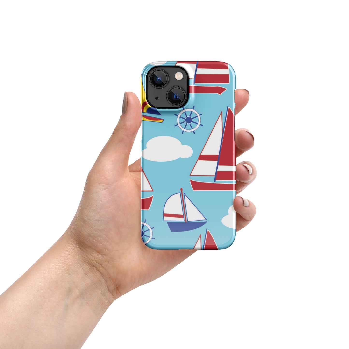 Sailboat Splash Snap case for iPhone®