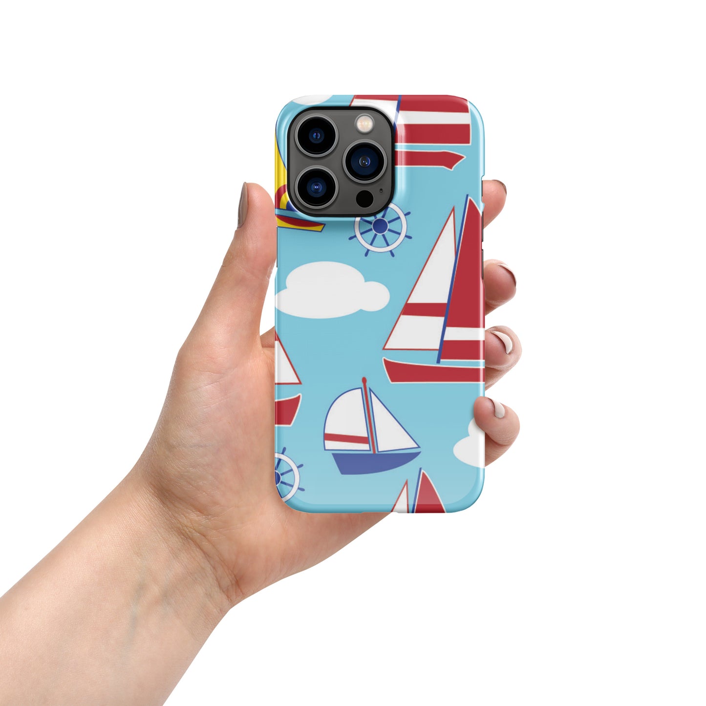 Sailboat Splash Snap case for iPhone®