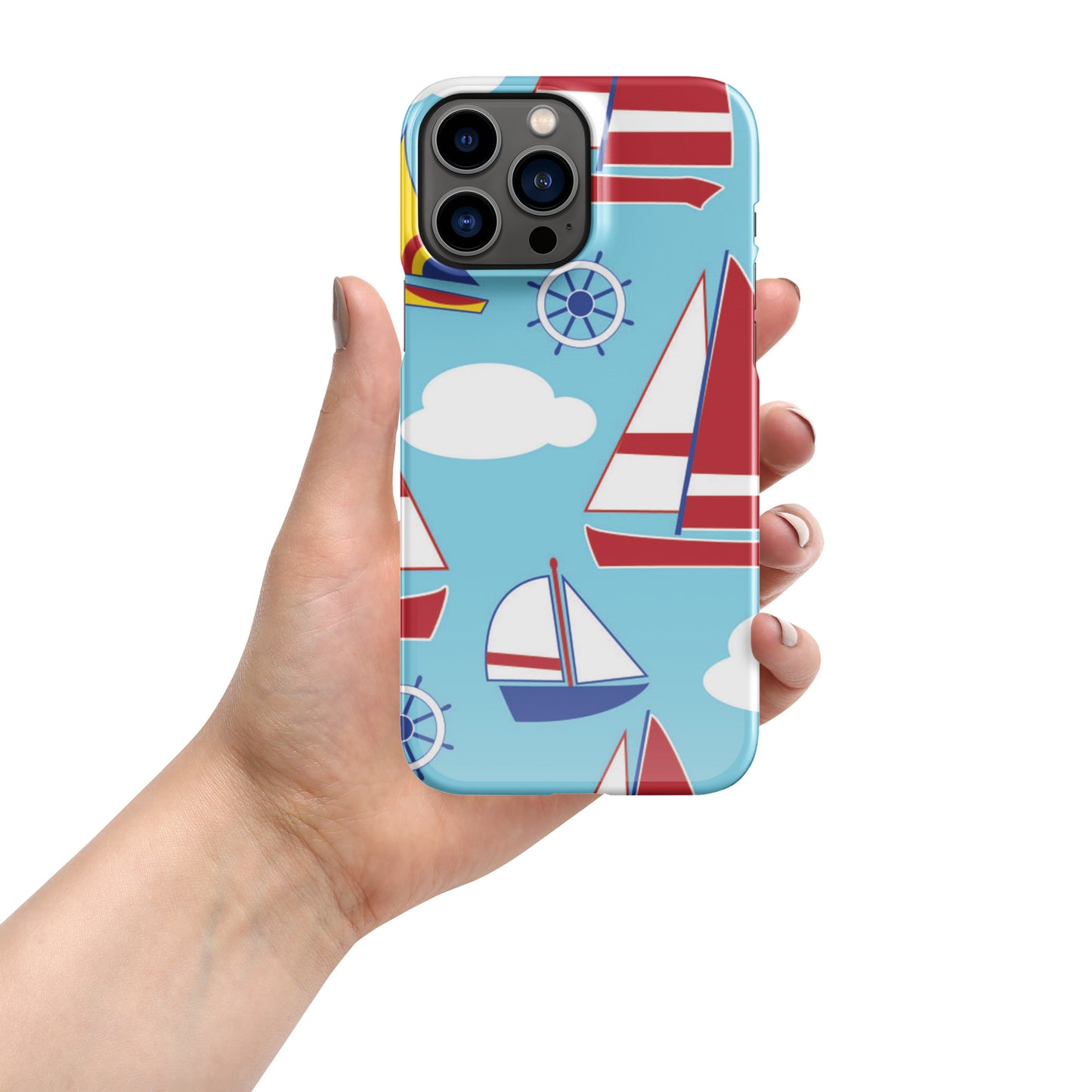Sailboat Splash Snap case for iPhone®