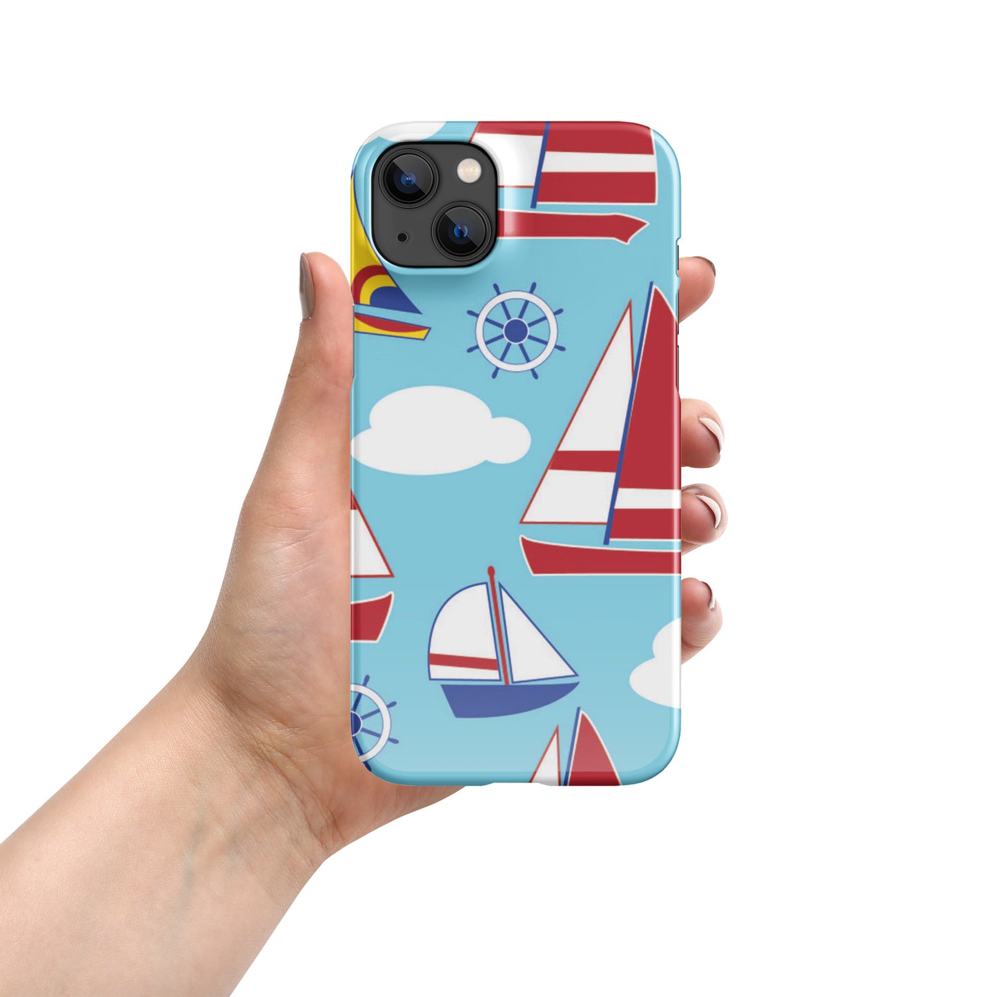 Sailboat Splash Snap case for iPhone®