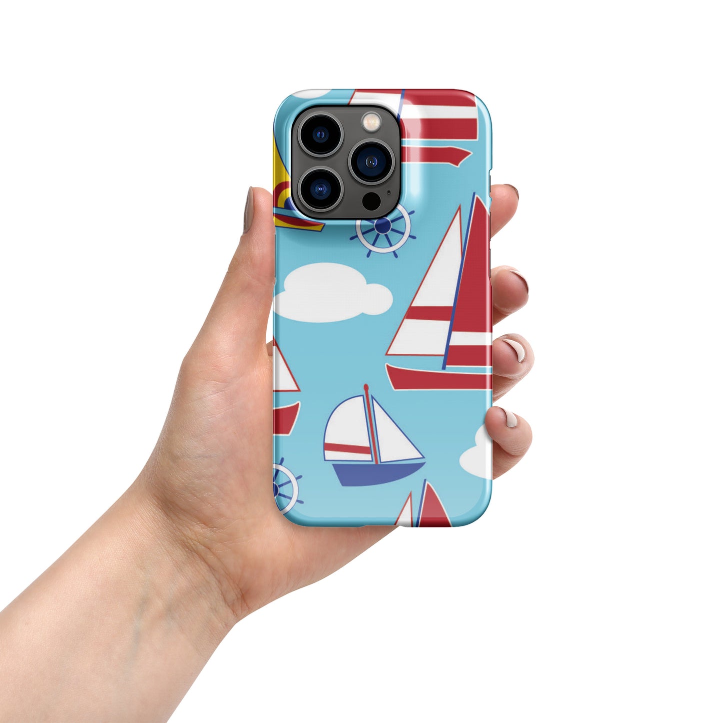 Sailboat Splash Snap case for iPhone®