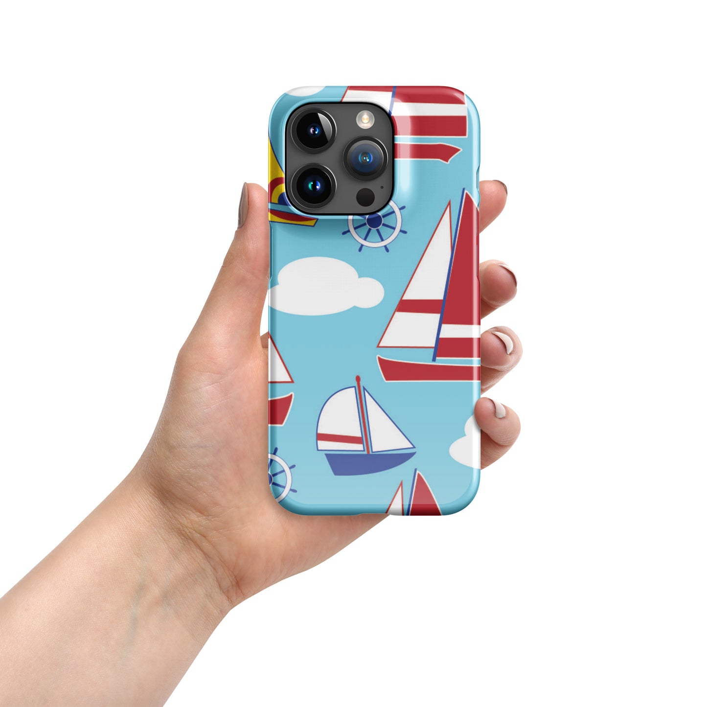 Sailboat Splash Snap case for iPhone®