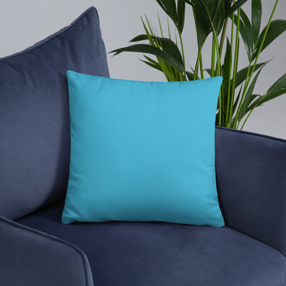 Bird of Paradise 18x18 pillow with zipper - Flamingo Shores - Original Art for Home Decor and Gifts