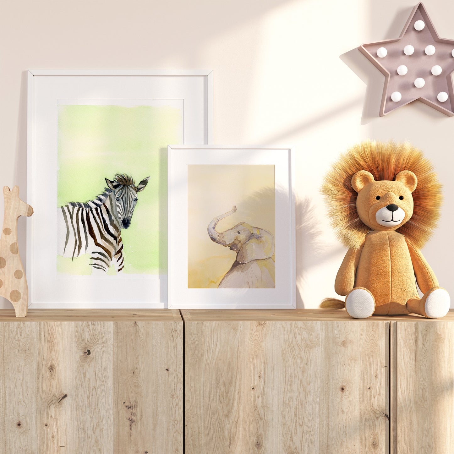 Bright Zebra Print for Room Decor