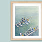 watercolor painting of boats