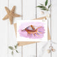 Conch Shell Watercolor Print - Spider Conch