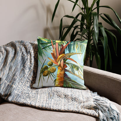 Tropical Oasis Premium Pillow