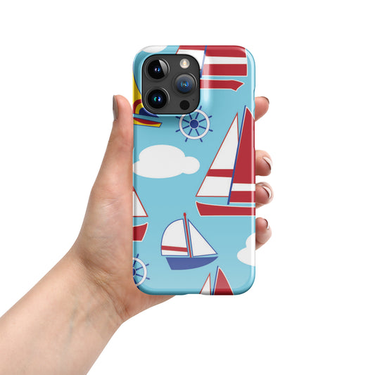 Sailboat Splash Snap case for iPhone®