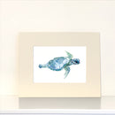 Baby Sea Turtle – Flamingo Shores - Original Art for Home Decor and Gifts