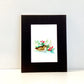 Sandpiper Bird with holly berries Painting - Flamingo Shores - Original Art for Home Decor and Gifts