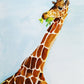 Fun Giraffe Watercolor Print